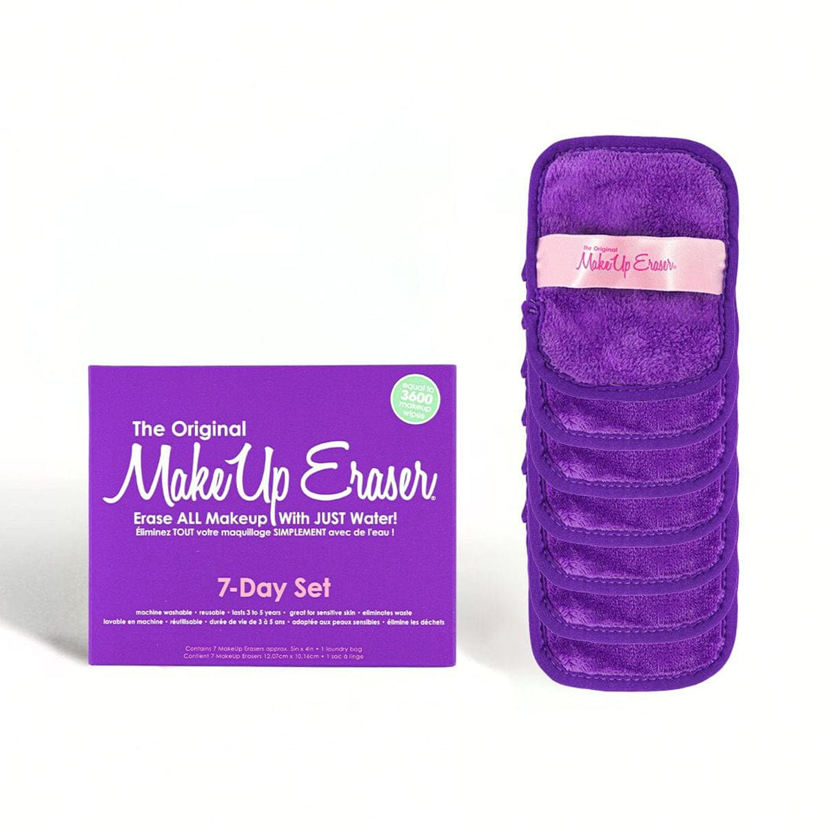 Makeup Eraser 7-Day Set Purple - DanceSupplies.com