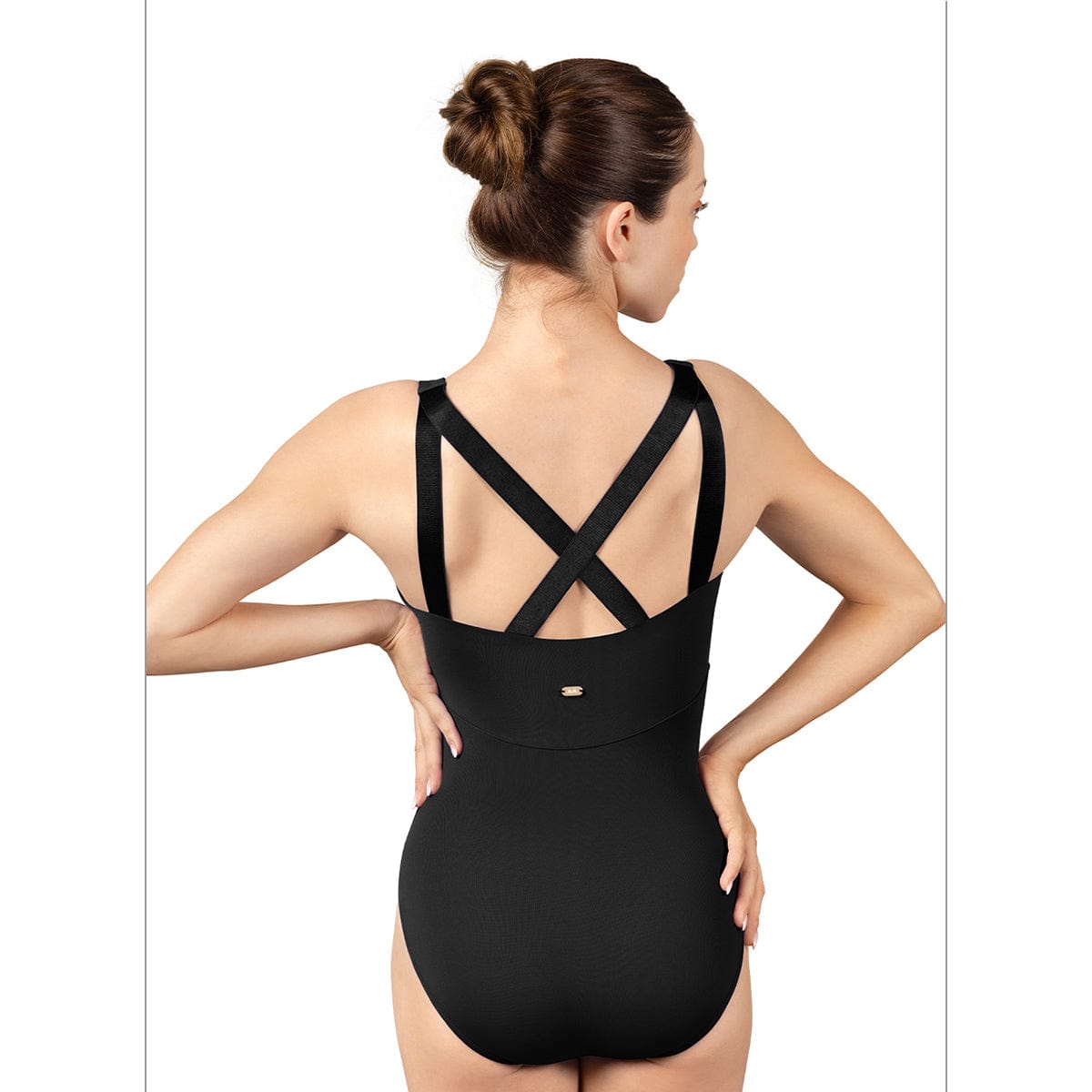 Mirella Ladies Majesty Cross Back Leotard - DanceSupplies.com