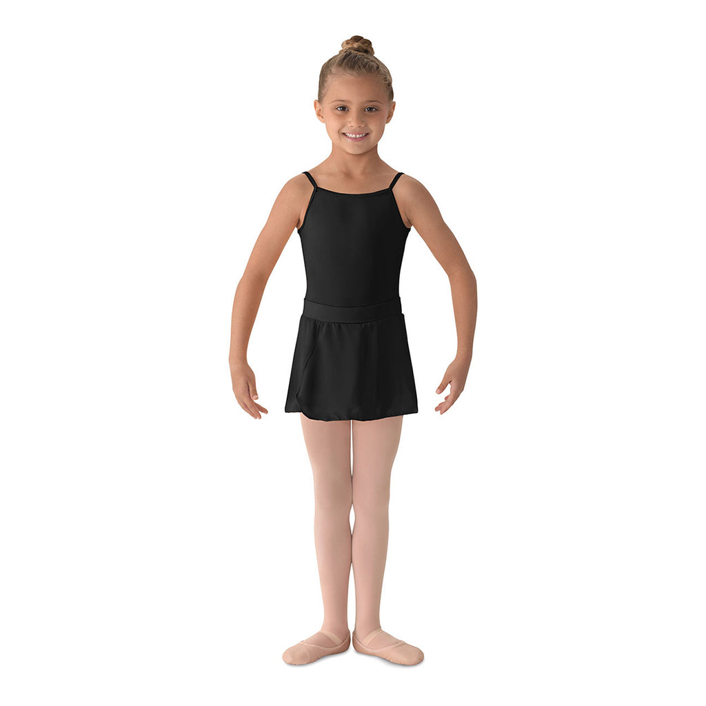 Mirella Girl's Solid Color Skirt Child S Black - DanceSupplies.com