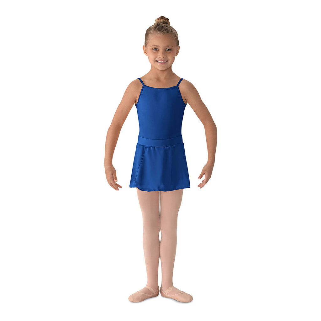 Mirella Girl's Solid Color Skirt Child S Royal - DanceSupplies.com