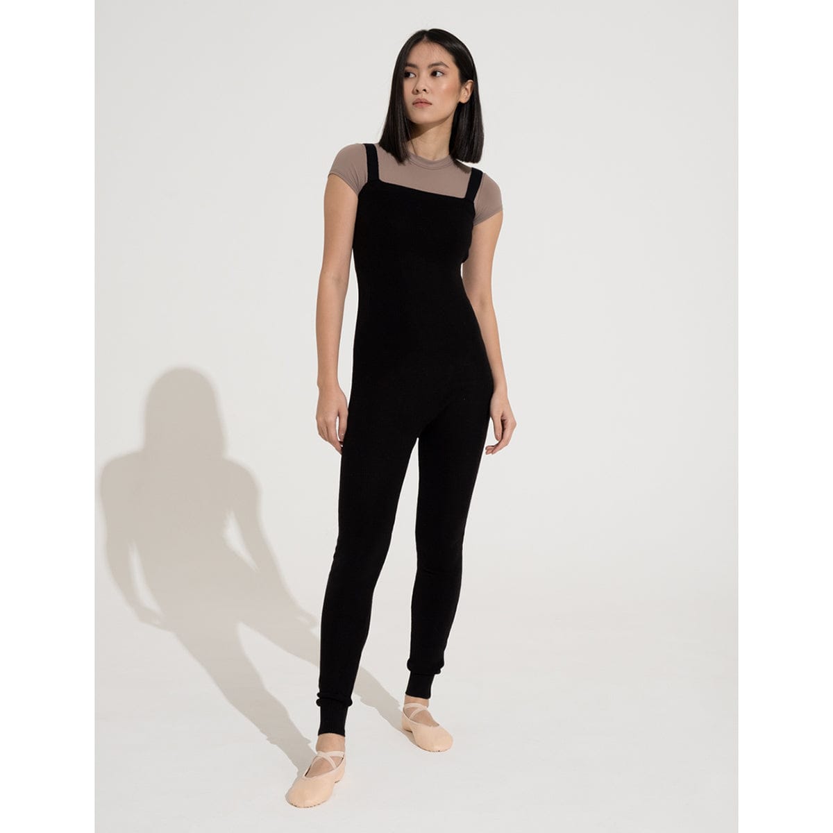 Nikolay Kane Warmup Unitard Child 8-10 Black - DanceSupplies.com