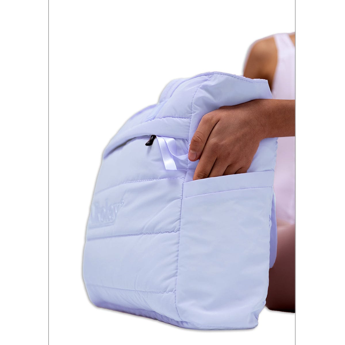 Nikolay Medium Tote Bag Light Blue - DanceSupplies.com