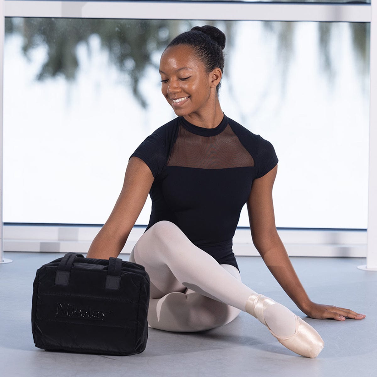 Nikolay Pointe Shoe Marvel Bag Black - DanceSupplies.com