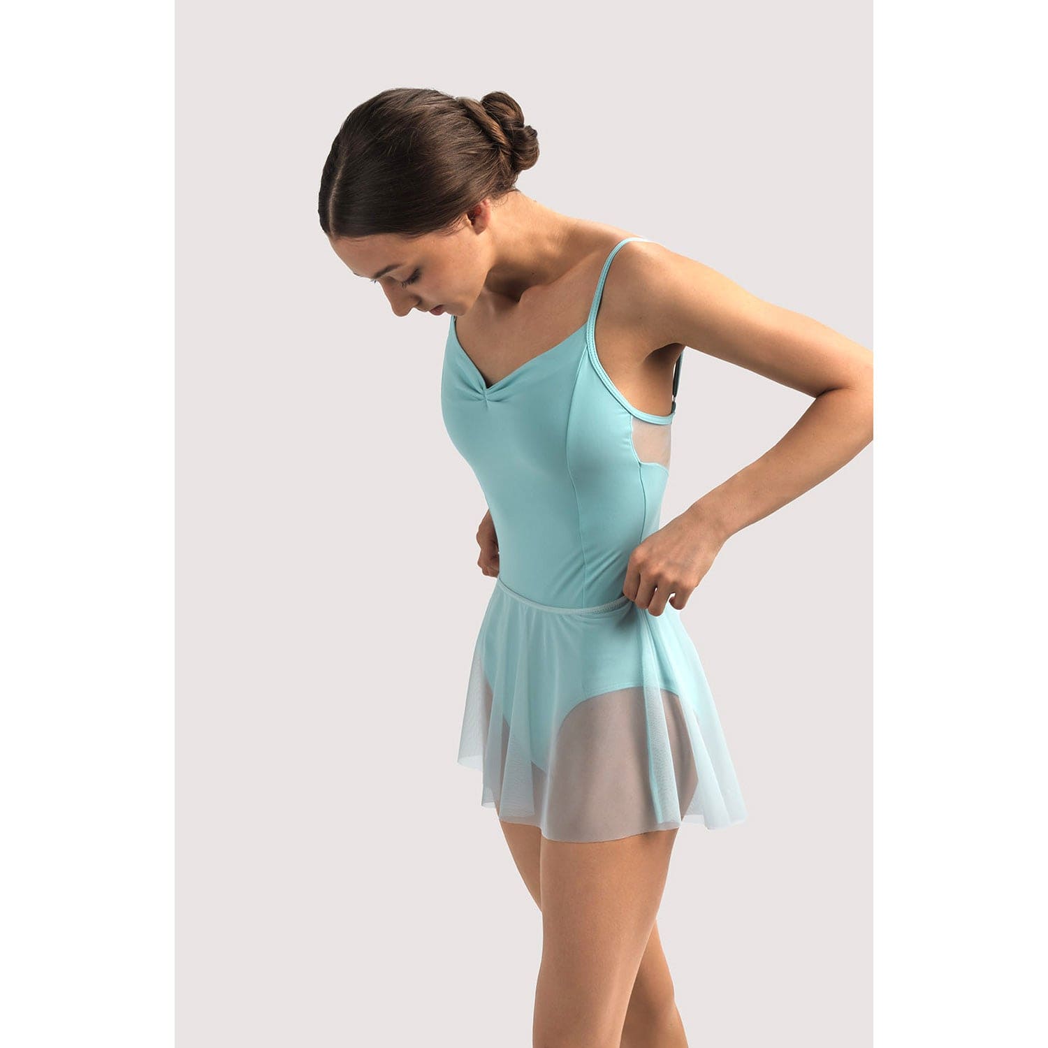Nikolay Child Little Echo Skirt Child 8-9 Ice Blue - DanceSupplies.com