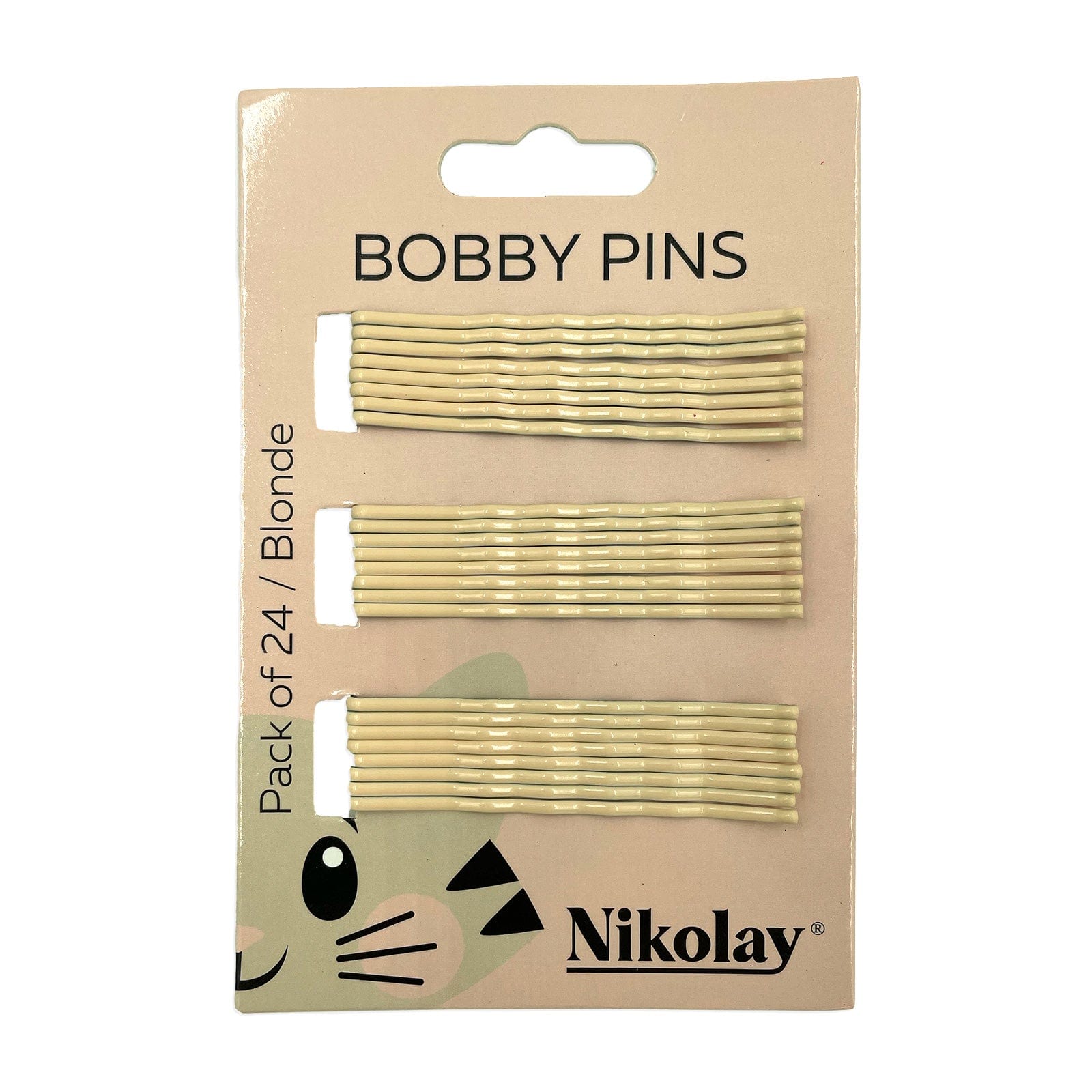 Nikolay Bobby Pins Blonde - DanceSupplies.com