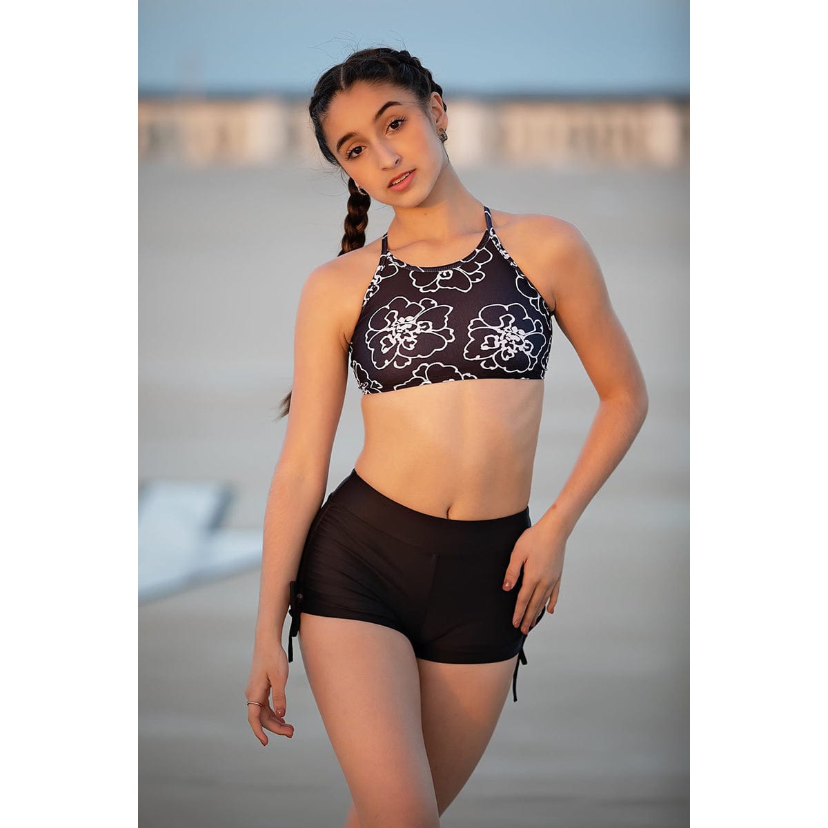 Oh La La Perfect Ten Top Child XL Peonies - DanceSupplies.com