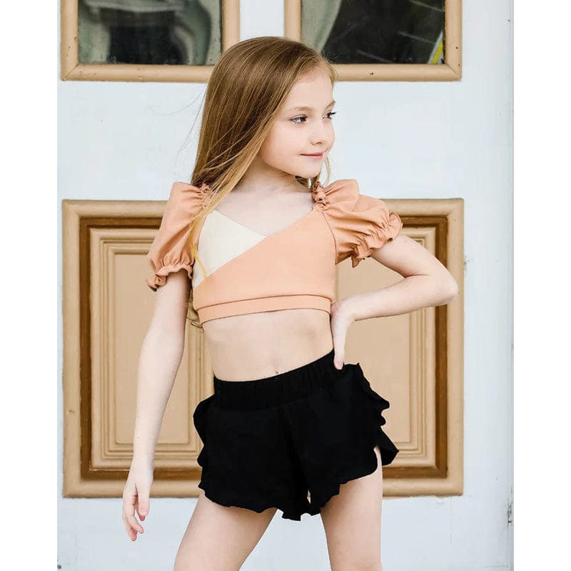 Oh La La Hall of Fame Shorts Child M Black - DanceSupplies.com