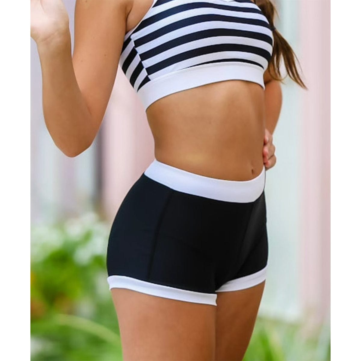 Oh La La Boyshort Briefs Child L Black - DanceSupplies.com