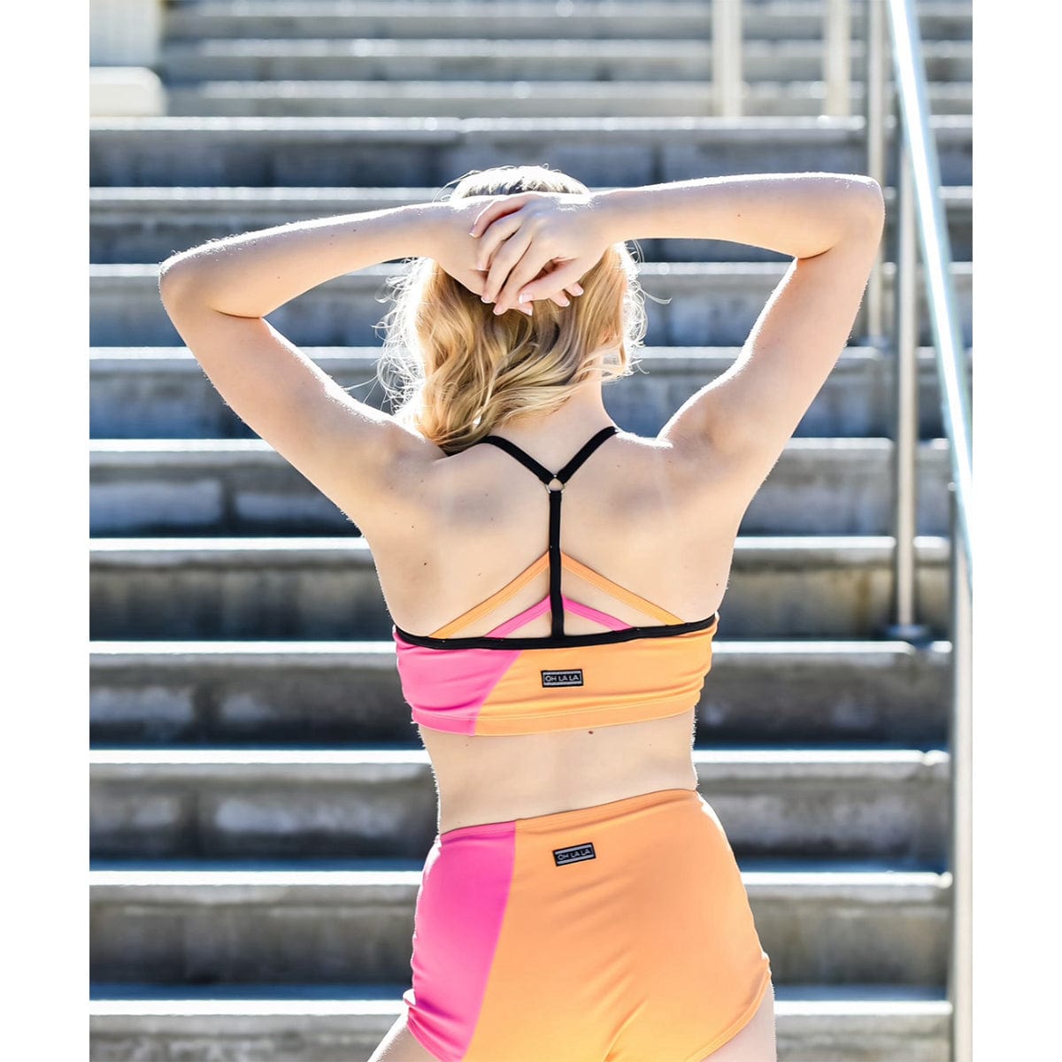 Oh La La Color Block Top - DanceSupplies.com