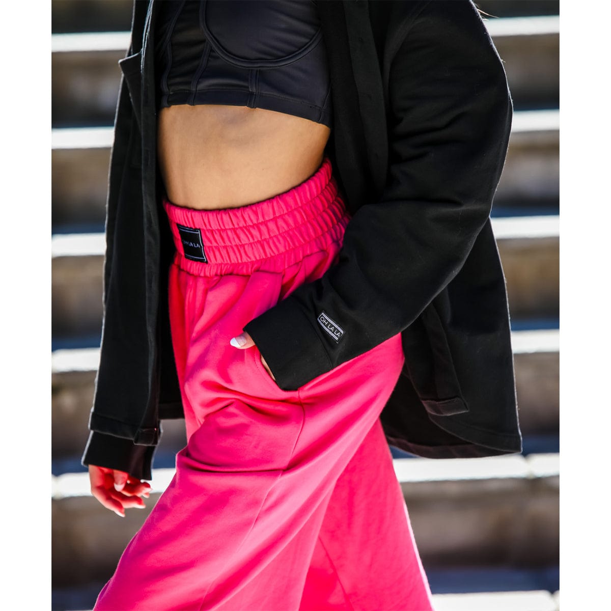 Oh La La Wide Leg Lounge Pants - DanceSupplies.com