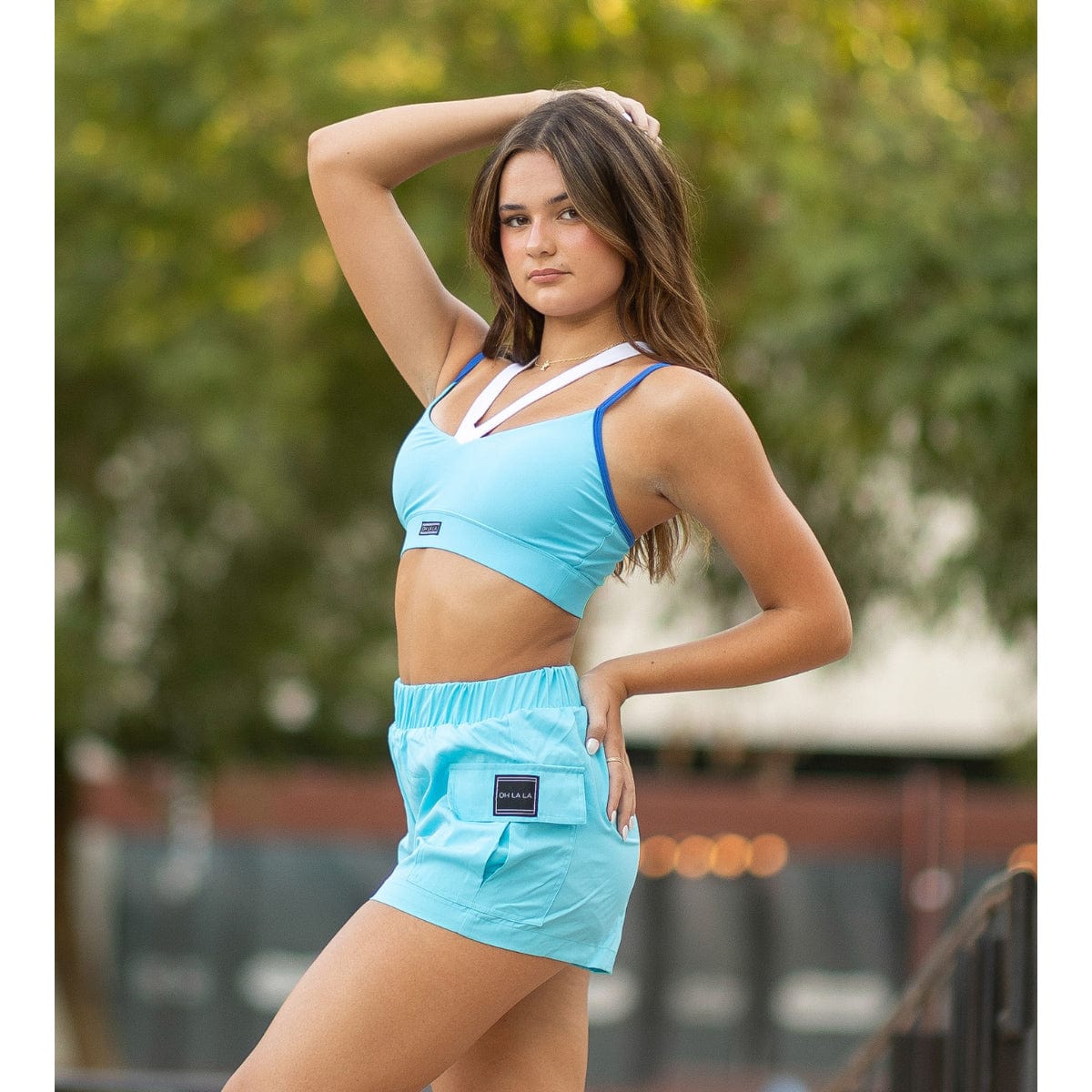 Oh La La Run With It Cargo Shorts - DanceSupplies.com