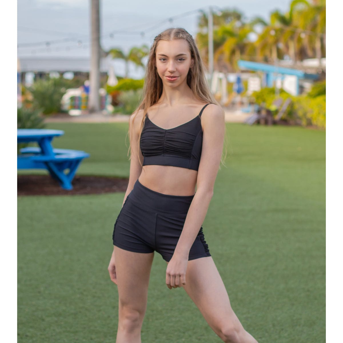 Oh La La Riptide Top Child I Black - DanceSupplies.com