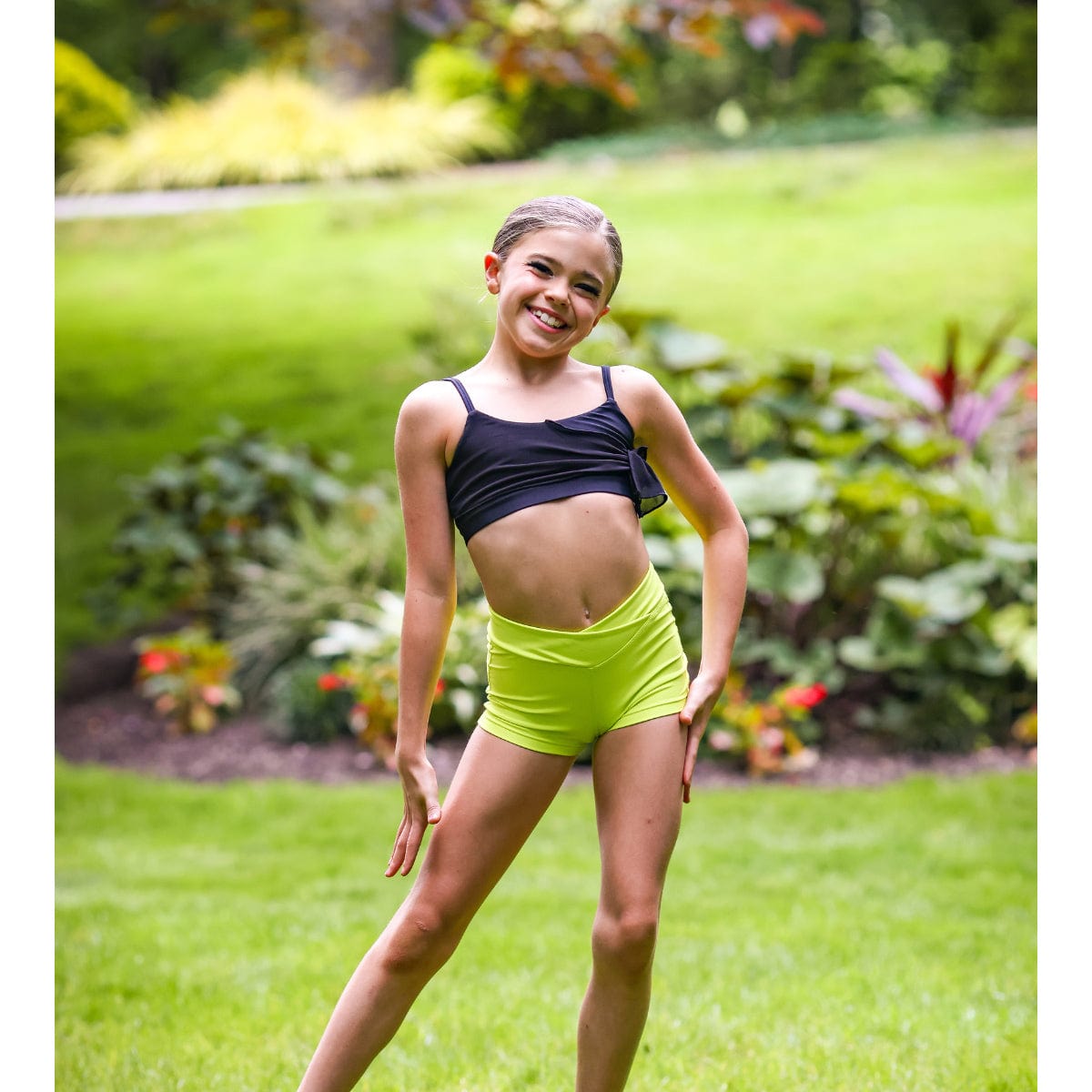 Oh La La Ava Top Child I Black - DanceSupplies.com