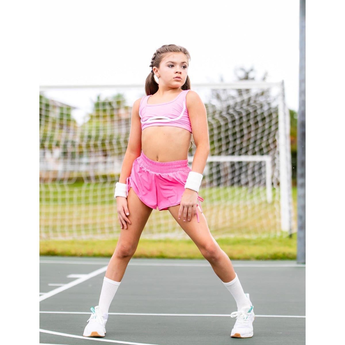 Oh La La Love Shorts Child S Sachet Pink - DanceSupplies.com