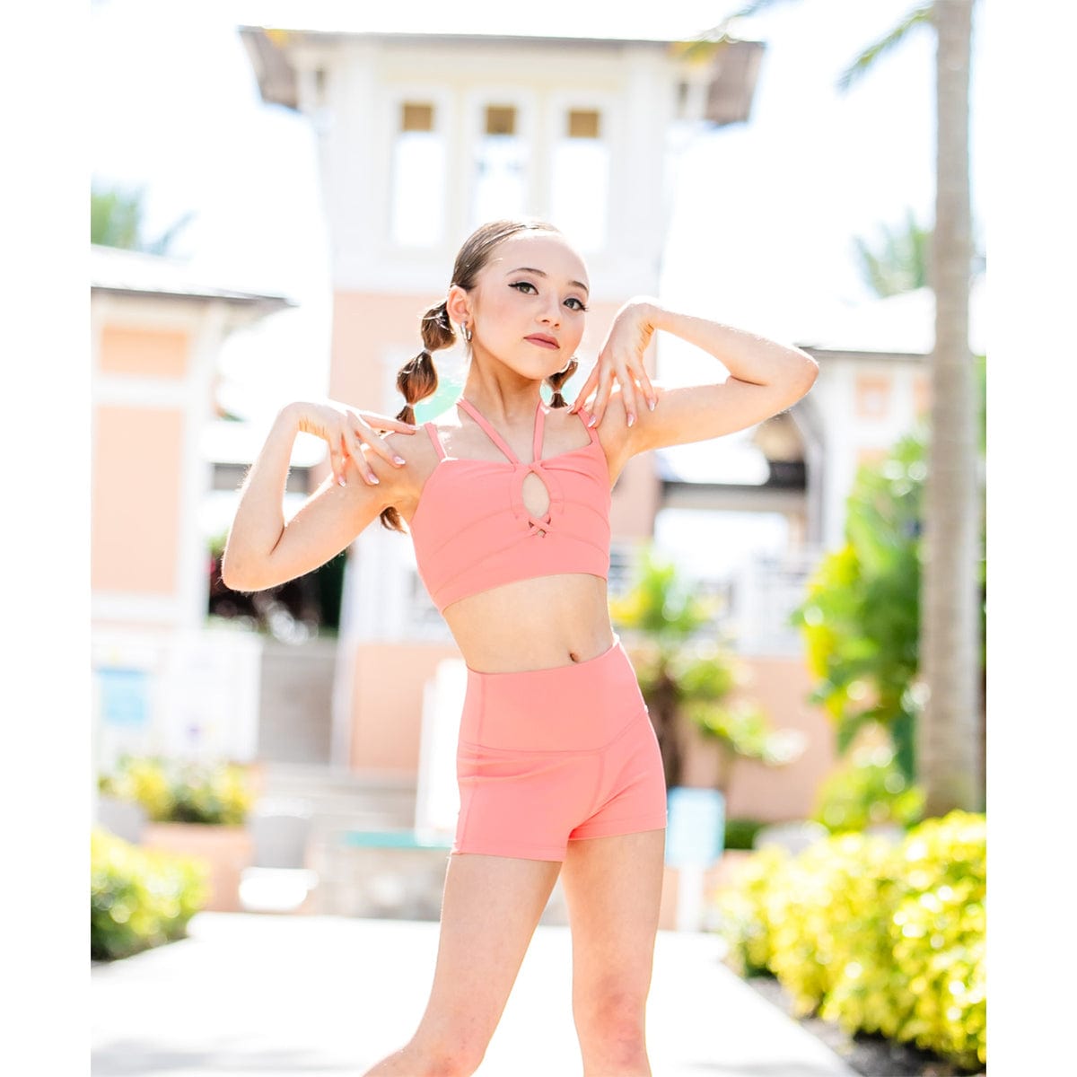 Oh La La Tides Shorts Child M Lantana - DanceSupplies.com