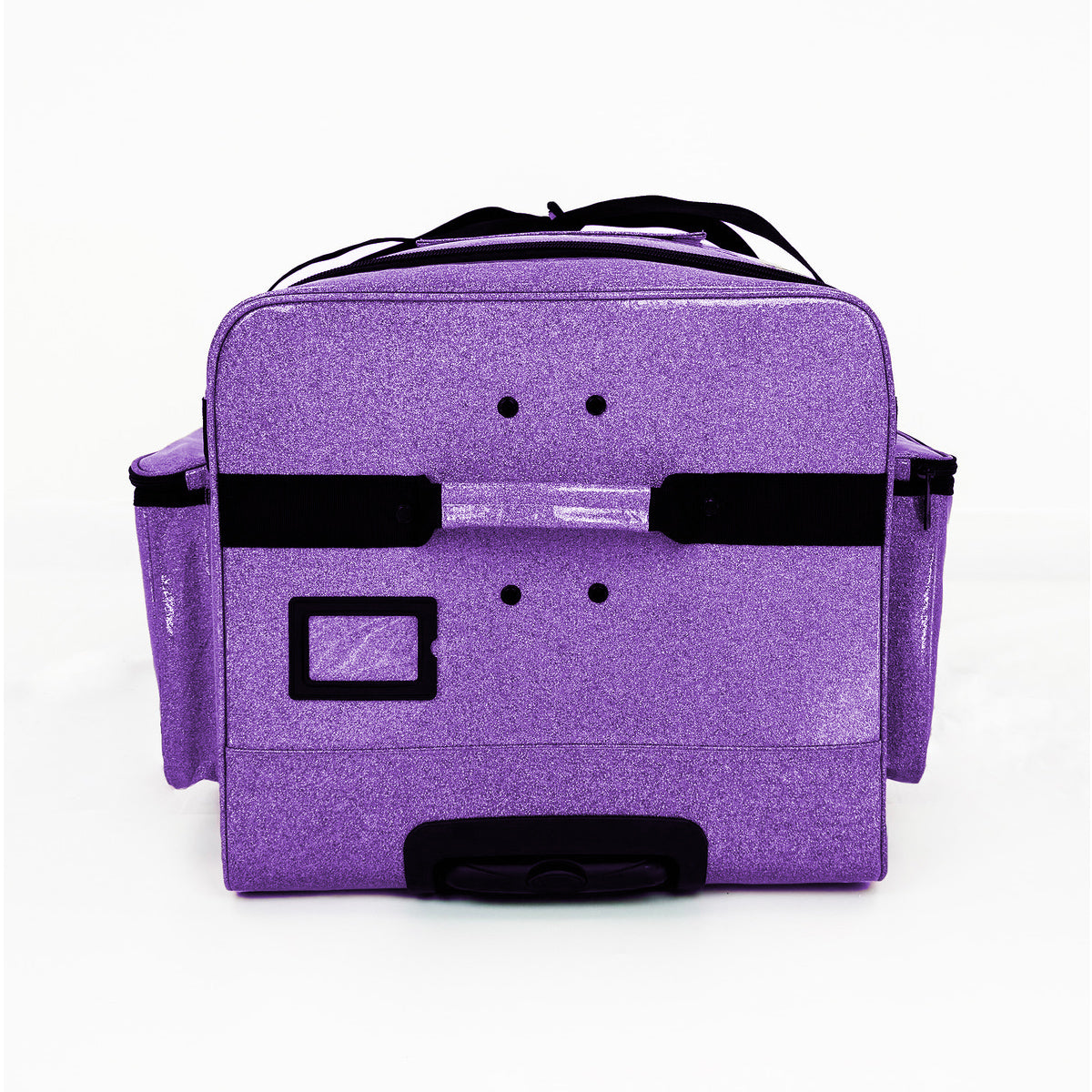 Ovation Gear Sparkle Purple 4-Wheel Performance Bag - Medium - DanceSupplies.com