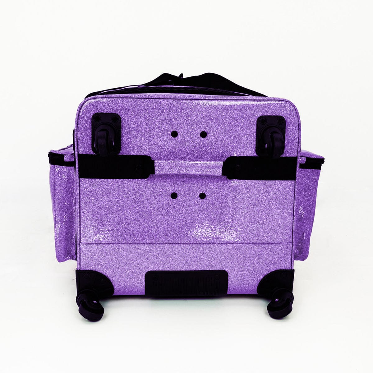Ovation Gear Sparkle Purple 4-Wheel Performance Bag - Medium - DanceSupplies.com