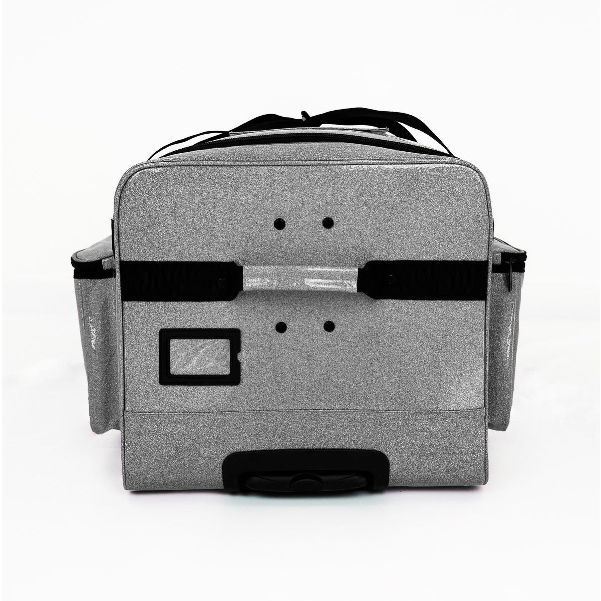 Ovation Gear Sparkle Silver 4-Wheel Performance Bag - Medium - DanceSupplies.com