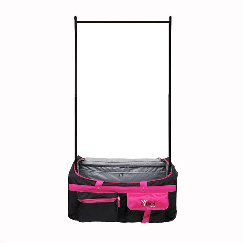 Ovation Gear Black/Hot Pink Performance Bag - Large   - DanceSupplies.com