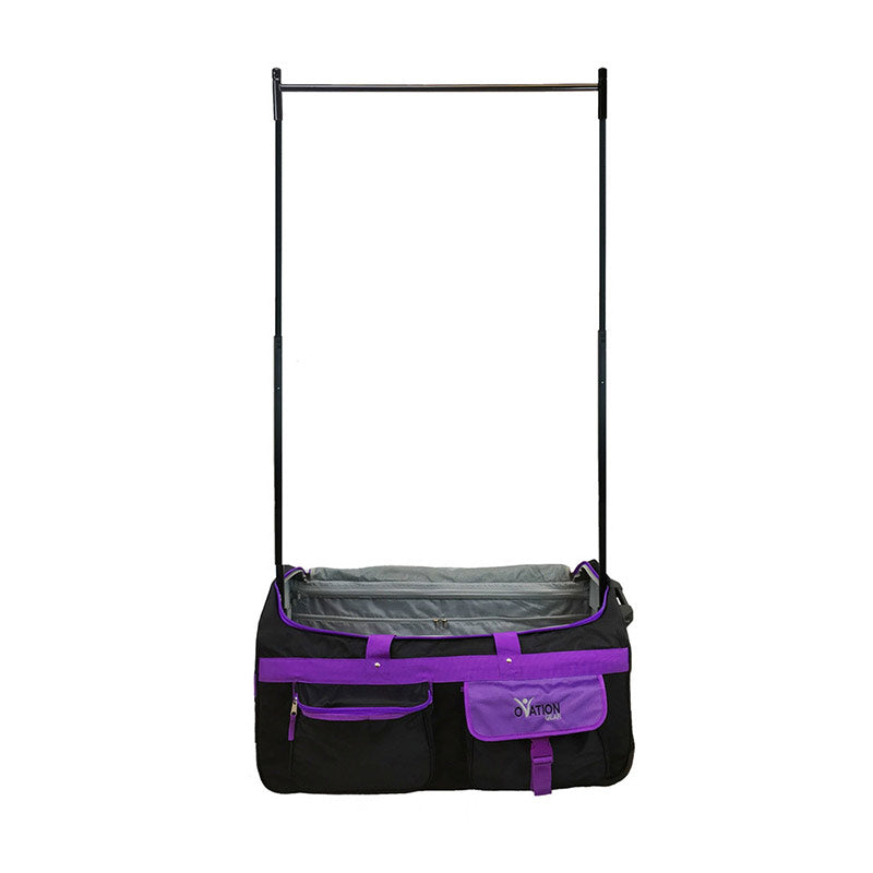 Ovation Gear Black/Purple Performance Bag - Large   - DanceSupplies.com