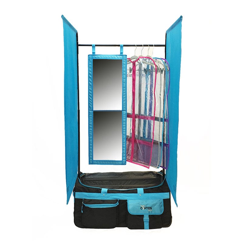 Ovation Gear Black/Turquoise Performance Bag - Large - DanceSupplies.com