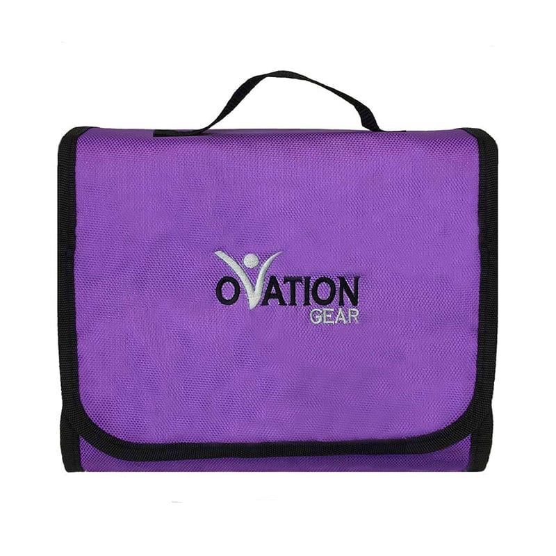 Ovation Gear Cosmetic Bag Purple - DanceSupplies.com