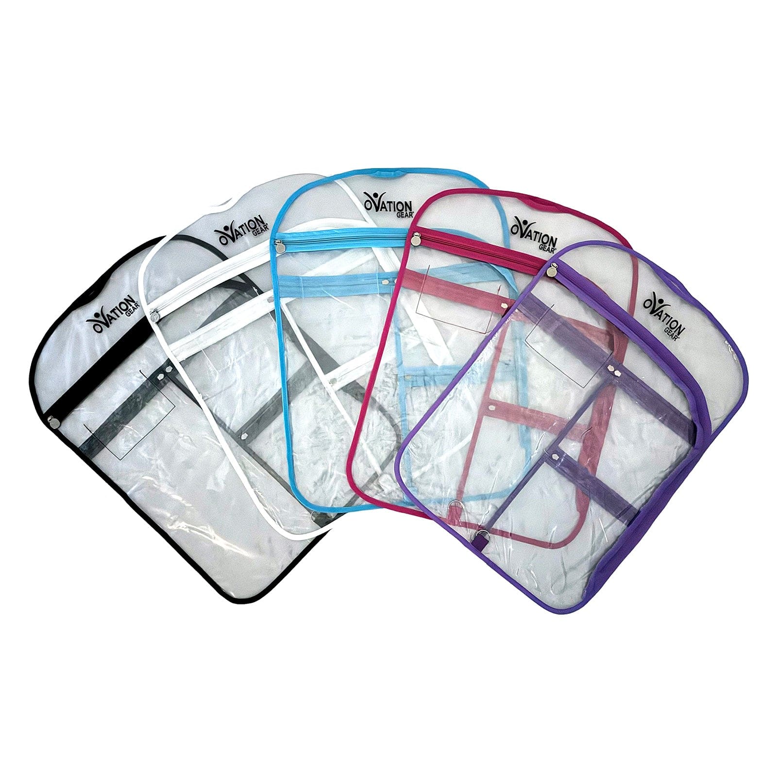 Ovation Gear Short Flat Side-Zip Garment Bag - DanceSupplies.com