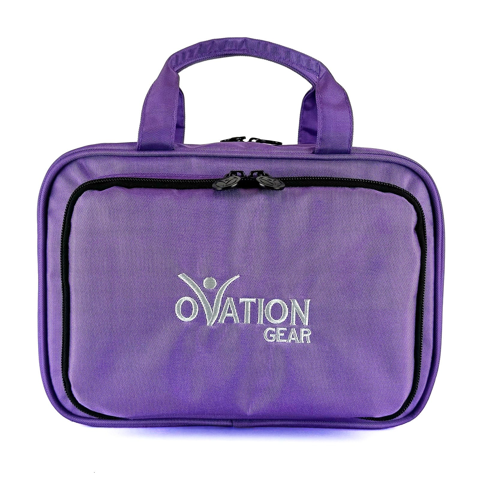 Ovation Gear Deluxe Cosmetic Bag Purple - DanceSupplies.com