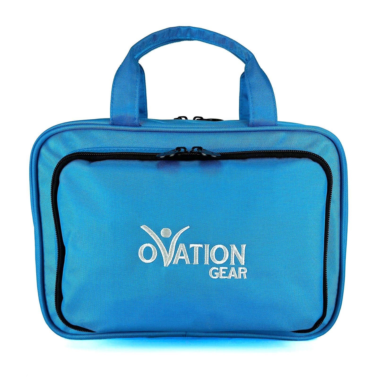 Ovation Gear Deluxe Cosmetic Bag Turquoise - DanceSupplies.com