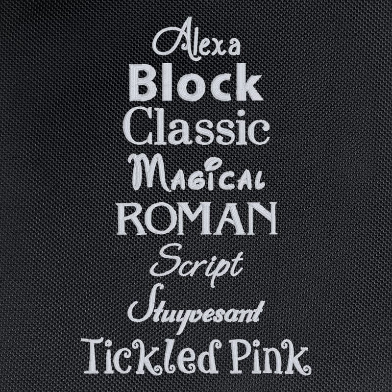 Backstage TravelRack Bag Personalization - DanceSupplies.com