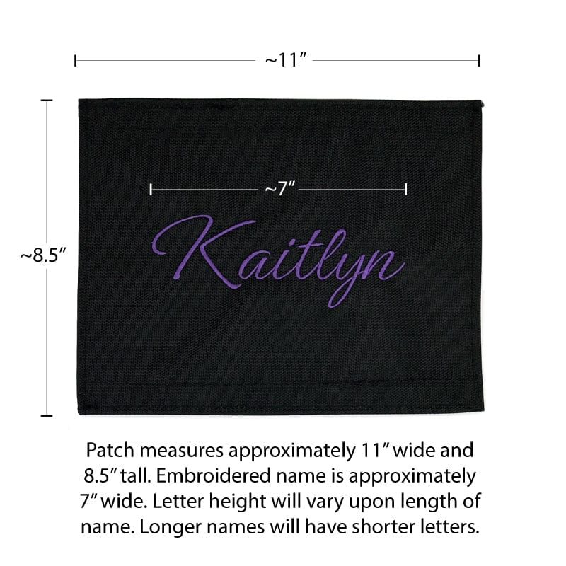 Backstage TravelRack Bag Personalization - DanceSupplies.com