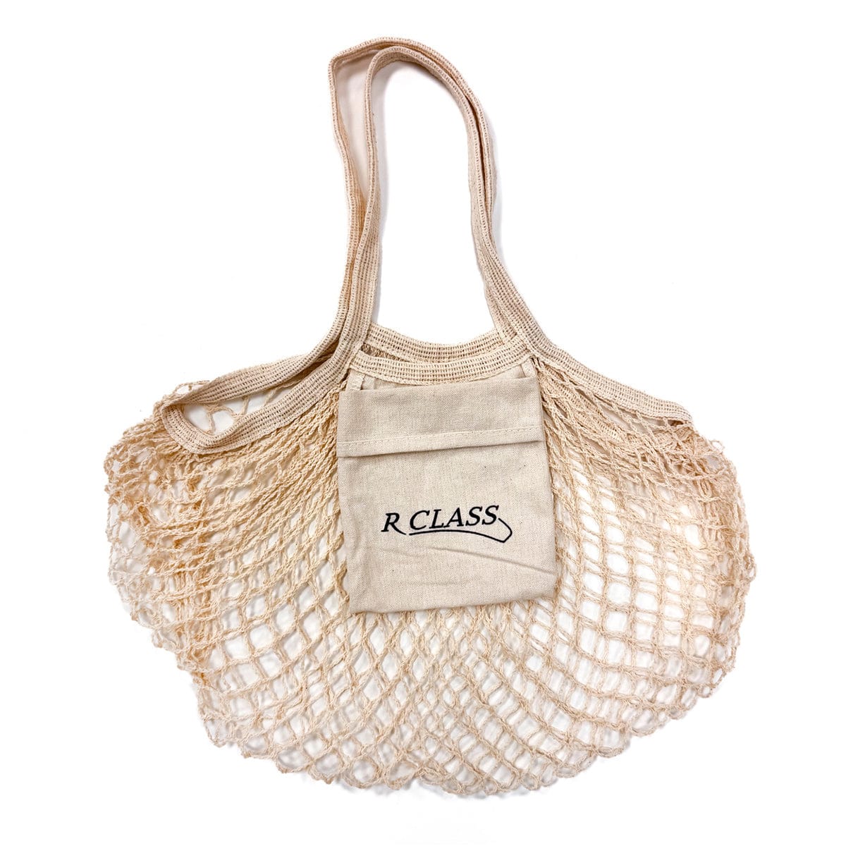 R-Class Mesh Pointe Shoe Bag Beige - DanceSupplies.com