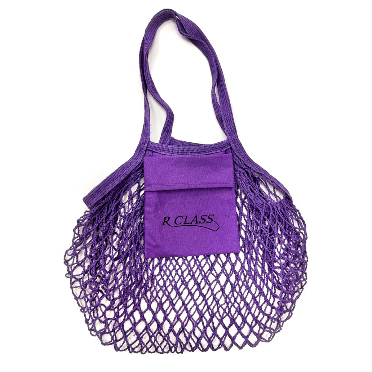 R-Class Mesh Pointe Shoe Bag Purple - DanceSupplies.com