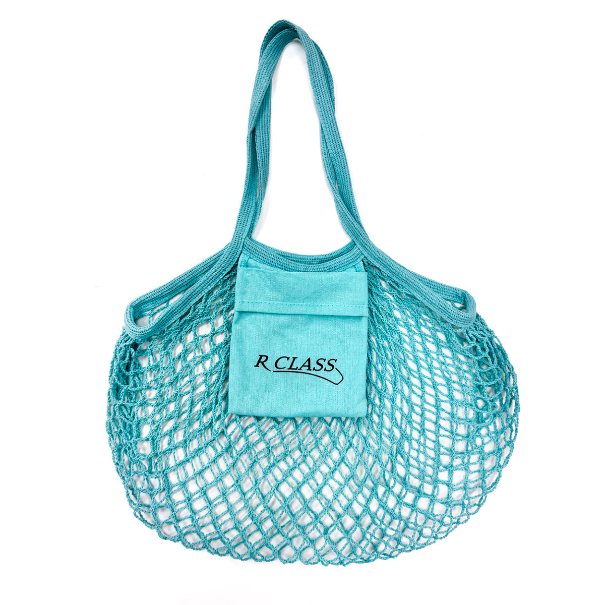 R-Class Mesh Pointe Shoe Bag Turquoise - DanceSupplies.com