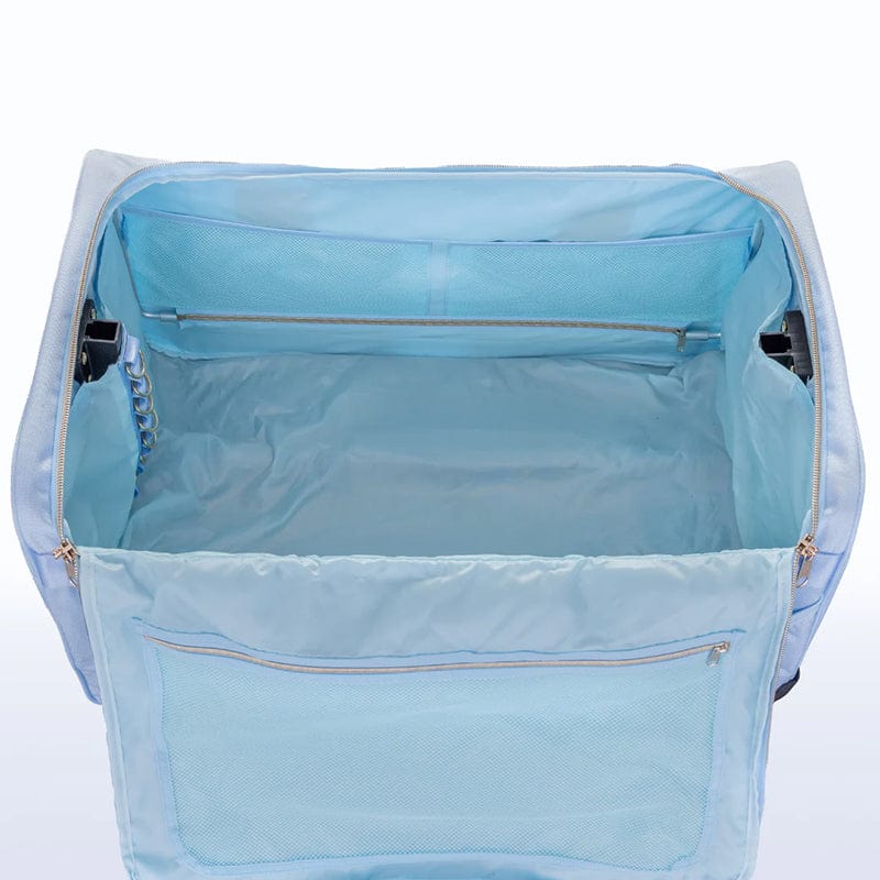 Rac n Roll Collapsible Dance Bag - Sky Blue - DanceSupplies.com