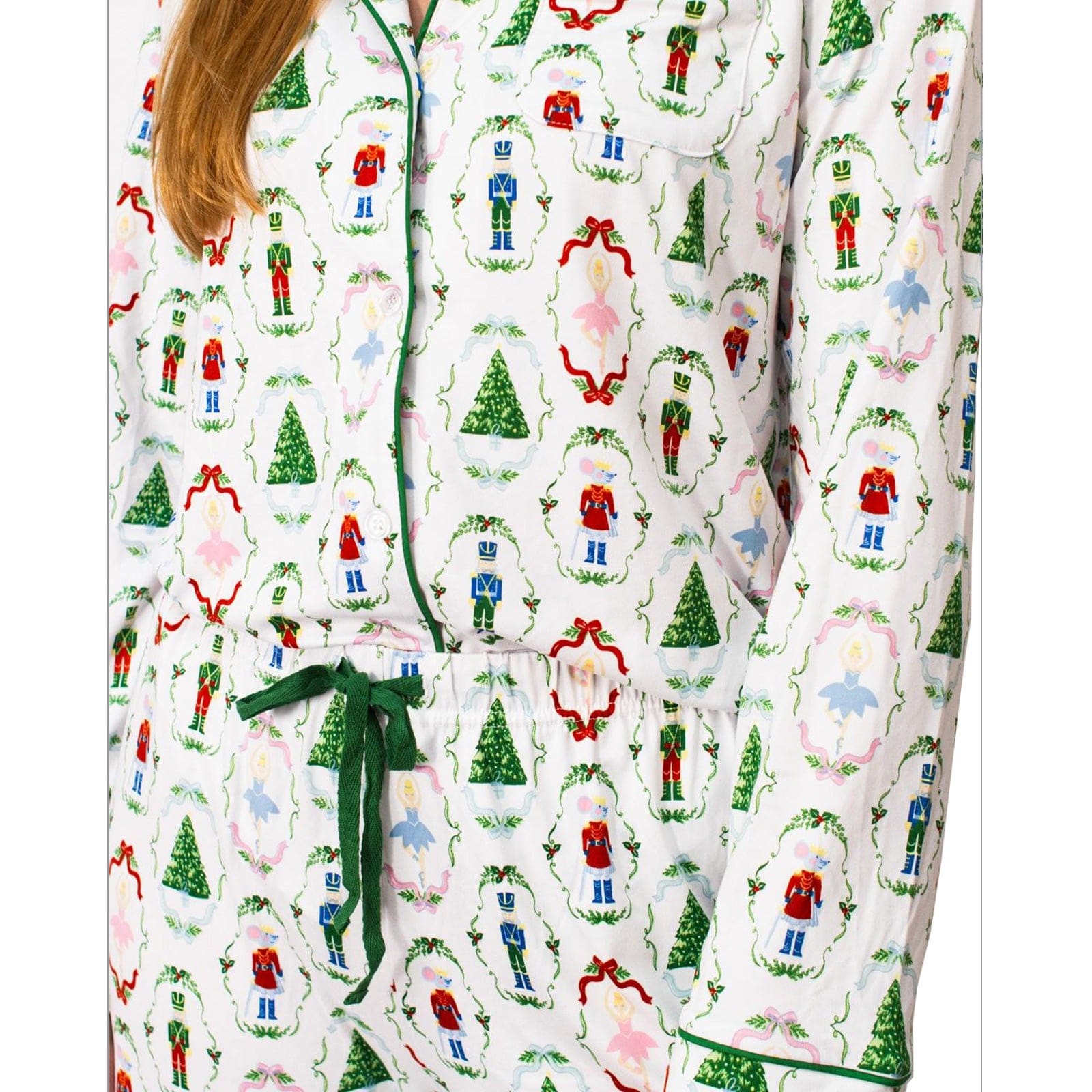 Royal Standard Adult Nutcracker Long-Sleeve Pajama Set - DanceSupplies.com