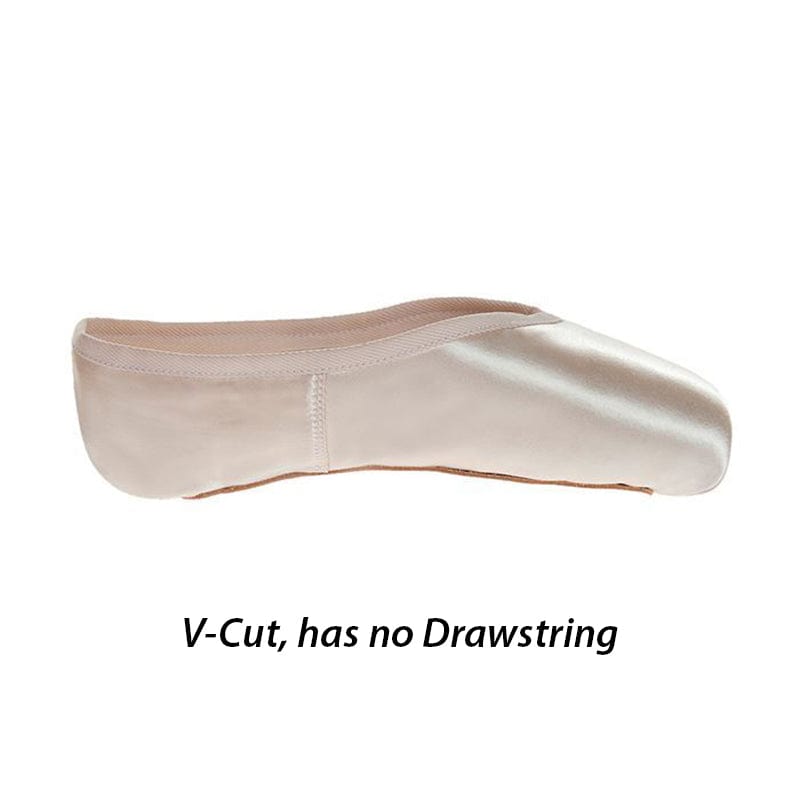 Russian Pointe Muse Pointe Shoes - V-Cut - DanceSupplies.com