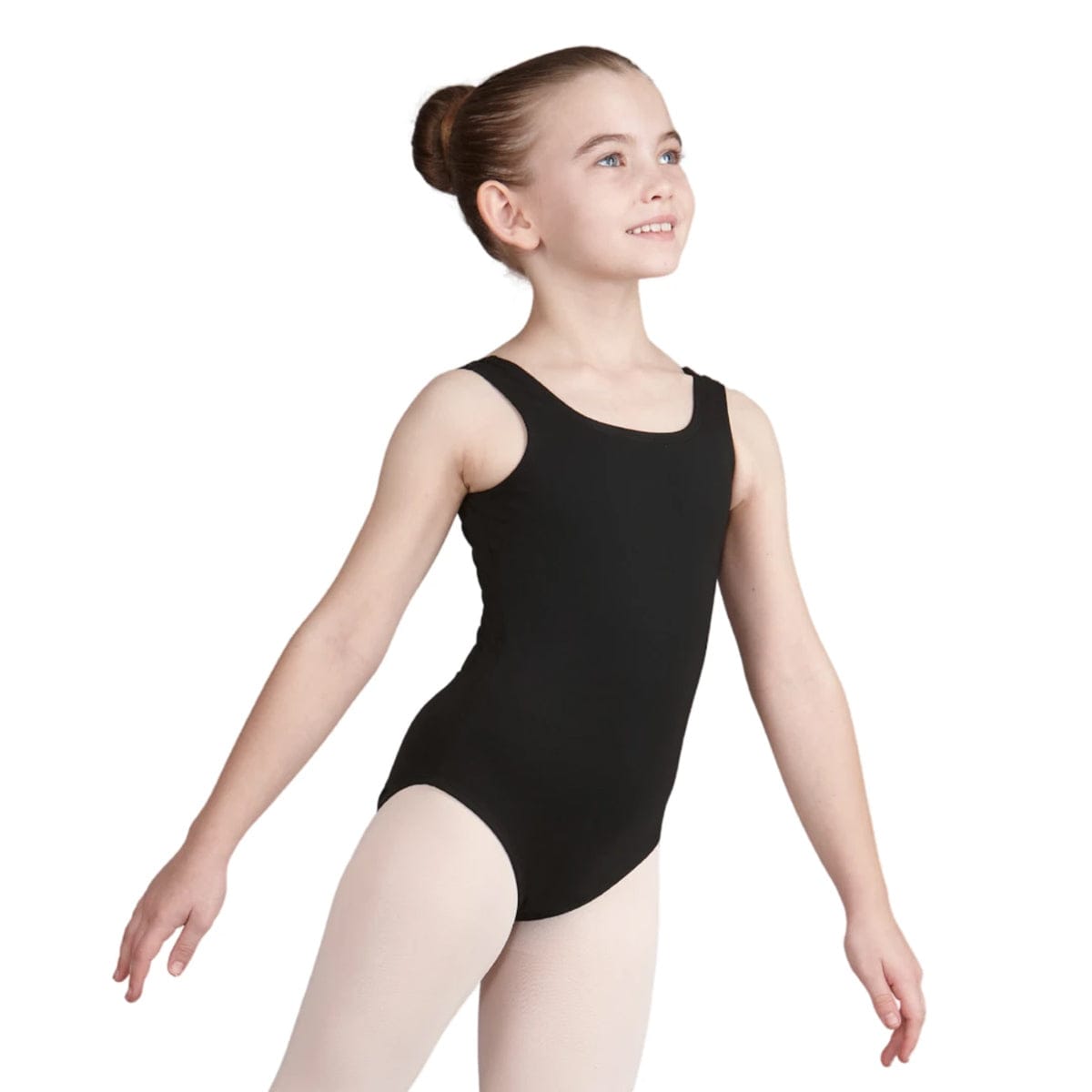 Silky Dance Tank Leotard Child 2-4 Black - DanceSupplies.com