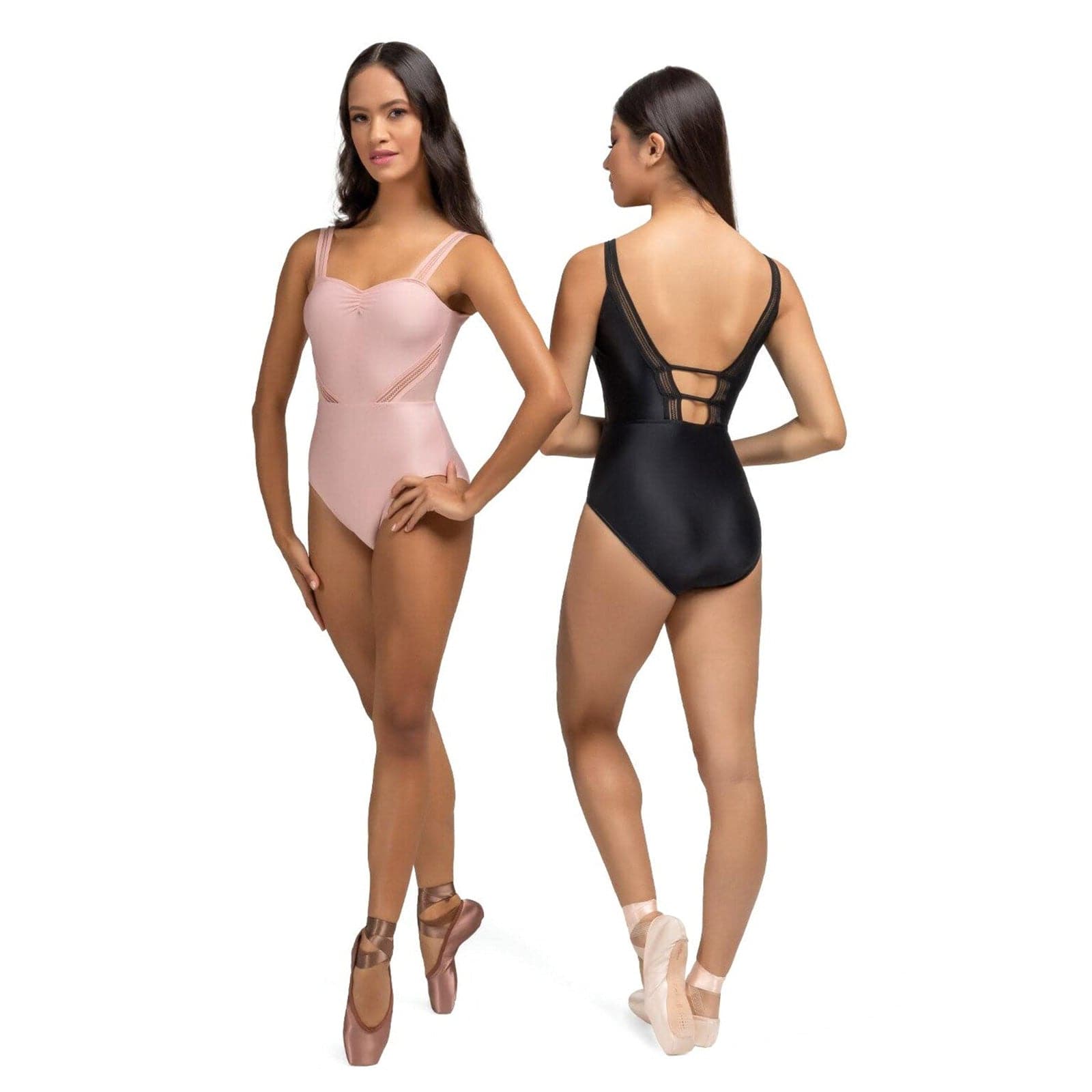 So Danca Adult Alessandra Tank Leotard Adult P Black - DanceSupplies.com