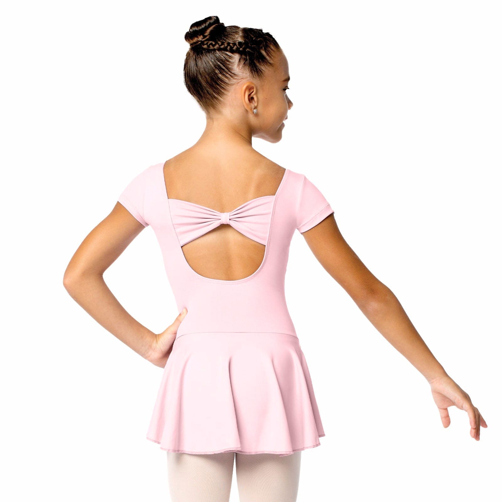 So Danca Child Christabel Bow Back Dress - DanceSupplies.com