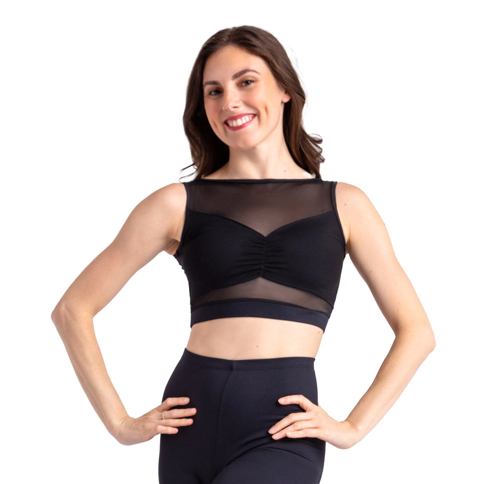 So Danca Jewels Shorts Adult P Black - DanceSupplies.com