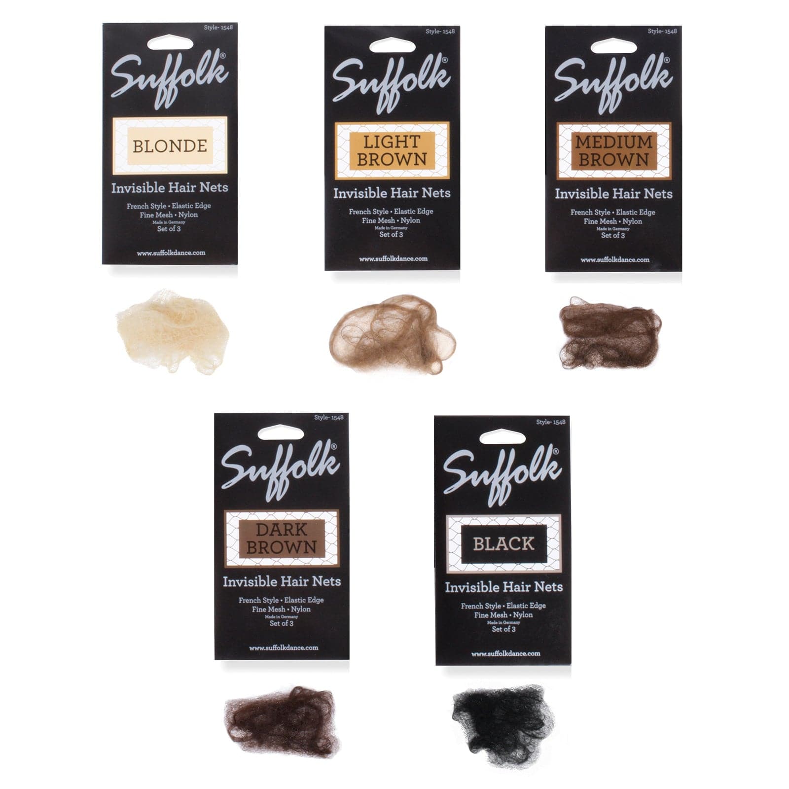 Suffolk Hair Nets - DanceSupplies.com