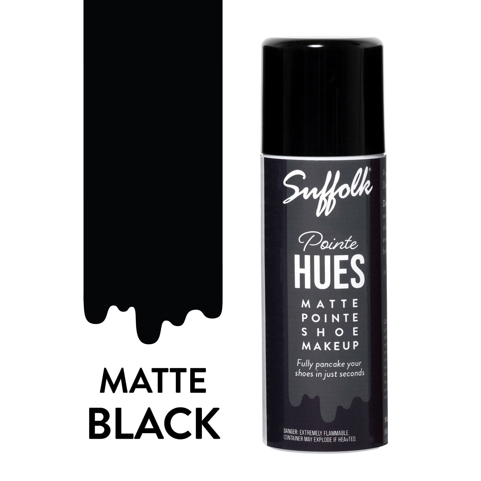 Suffolk Pointe Hues Black - DanceSupplies.com