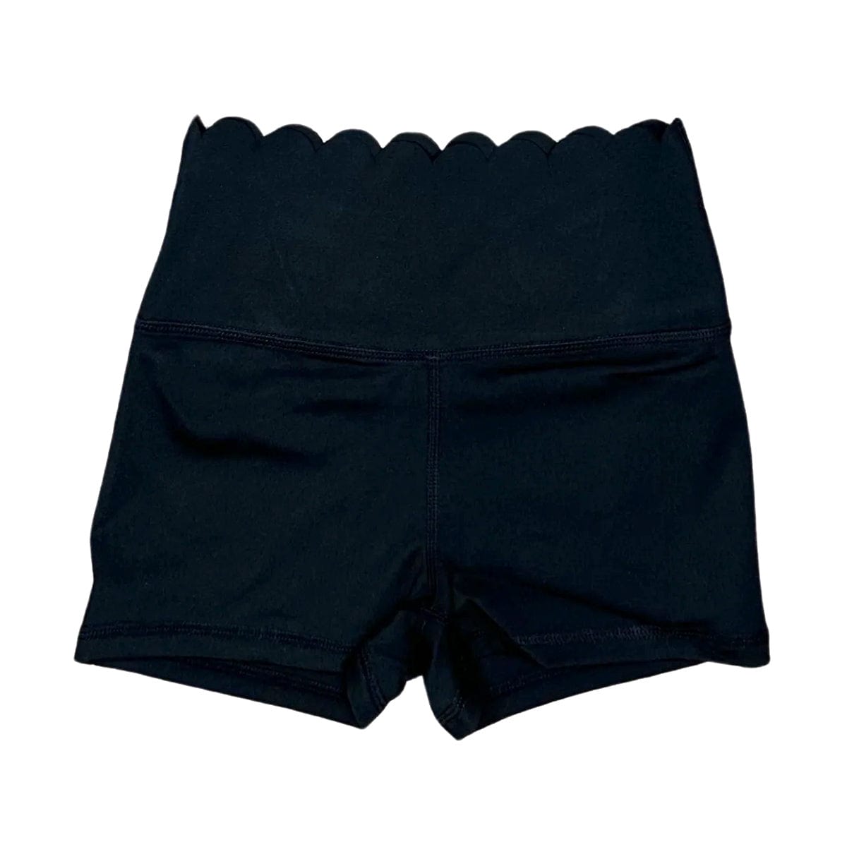 Trendy Trends Scallop Shorts Child S Black - DanceSupplies.com