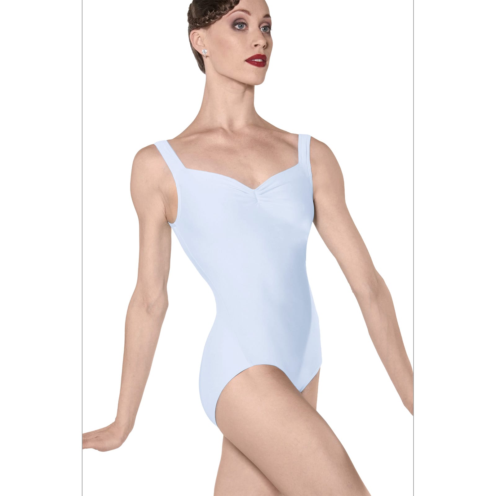 Wear Moi Adult Faustine Leotard Adult XS Sky Blue - DanceSupplies.com