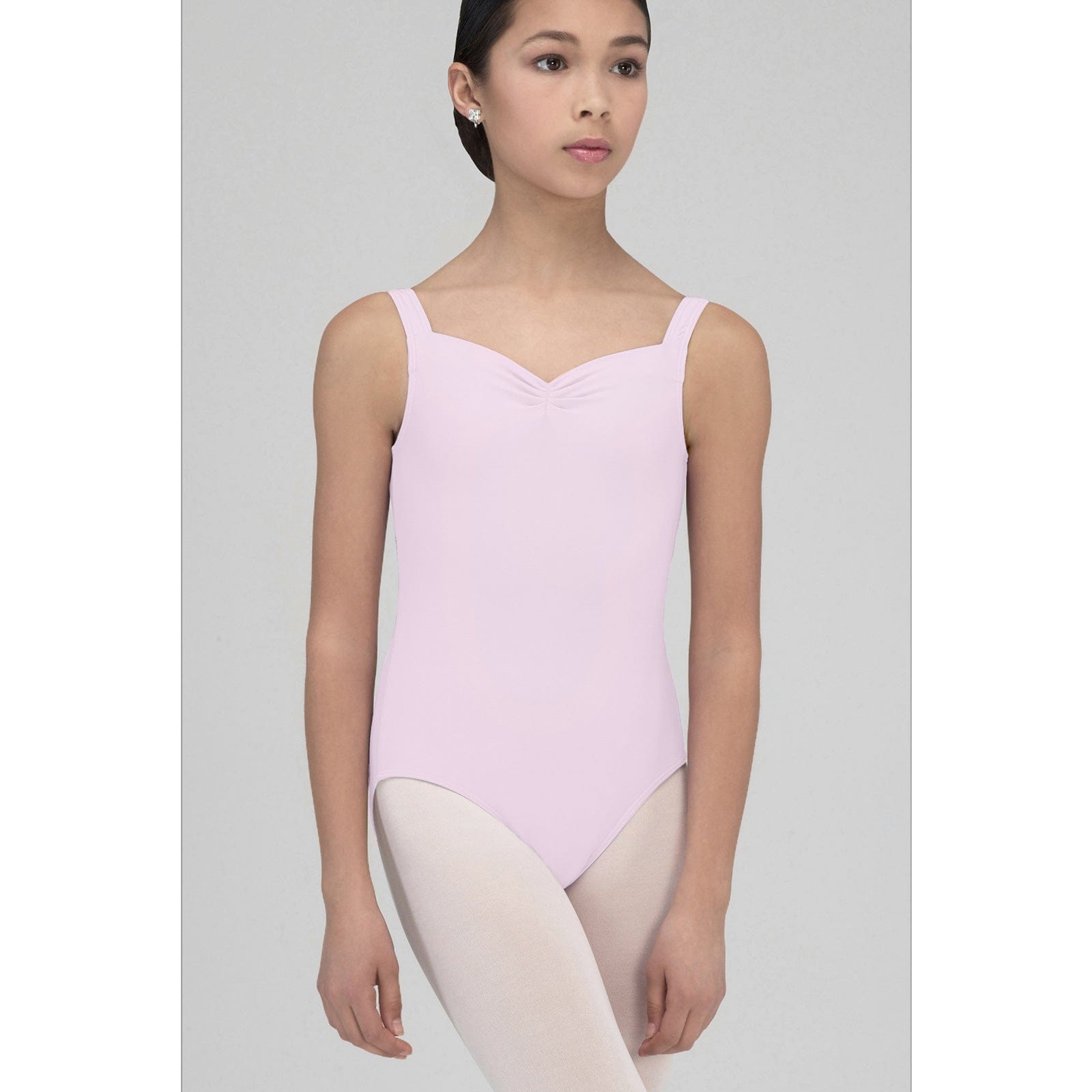 Wear Moi Child Faustine Camisole Leotard Child 4-6 Pink - DanceSupplies.com