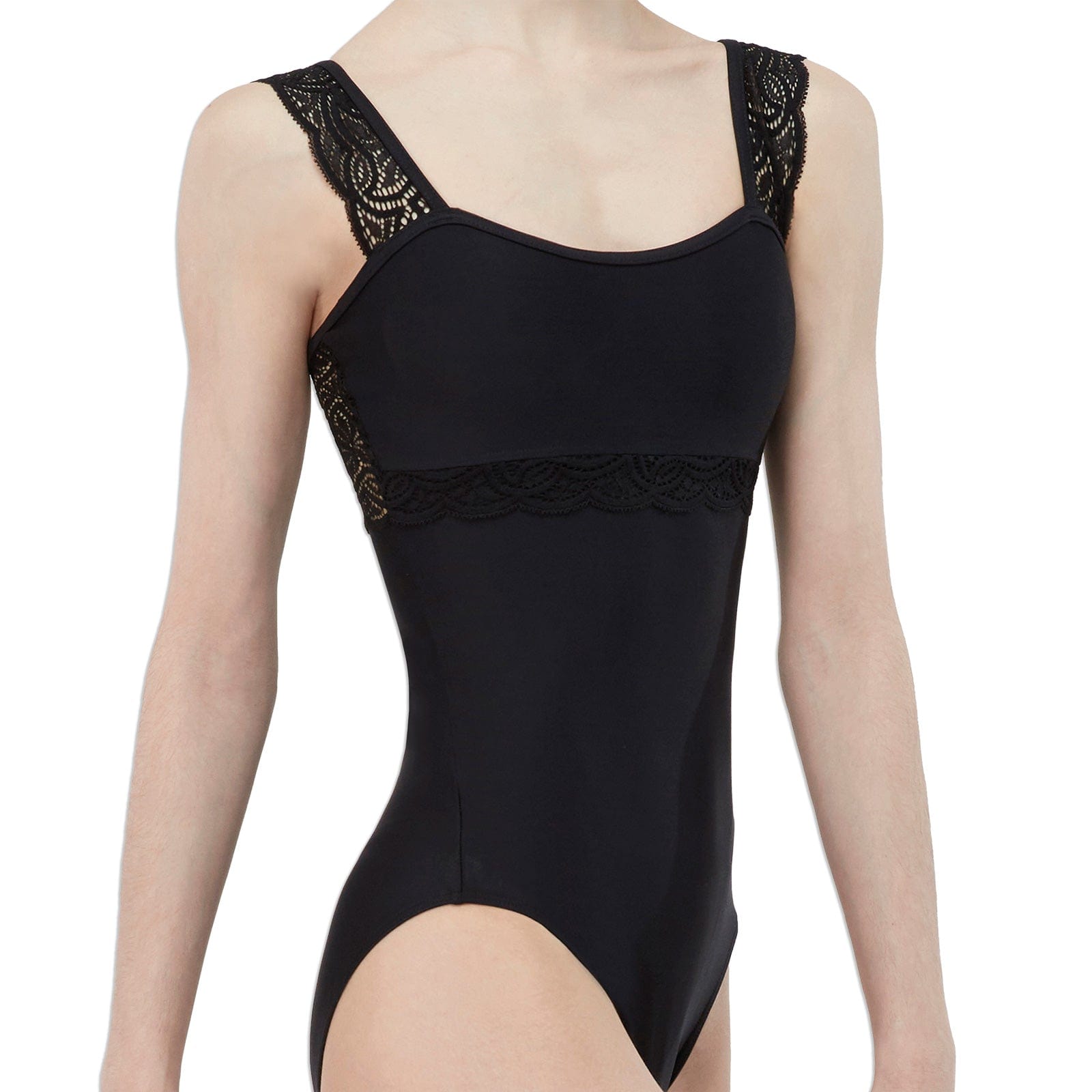 Wear Moi Child Erine Tank Leotard Child 10-12 Black - DanceSupplies.com