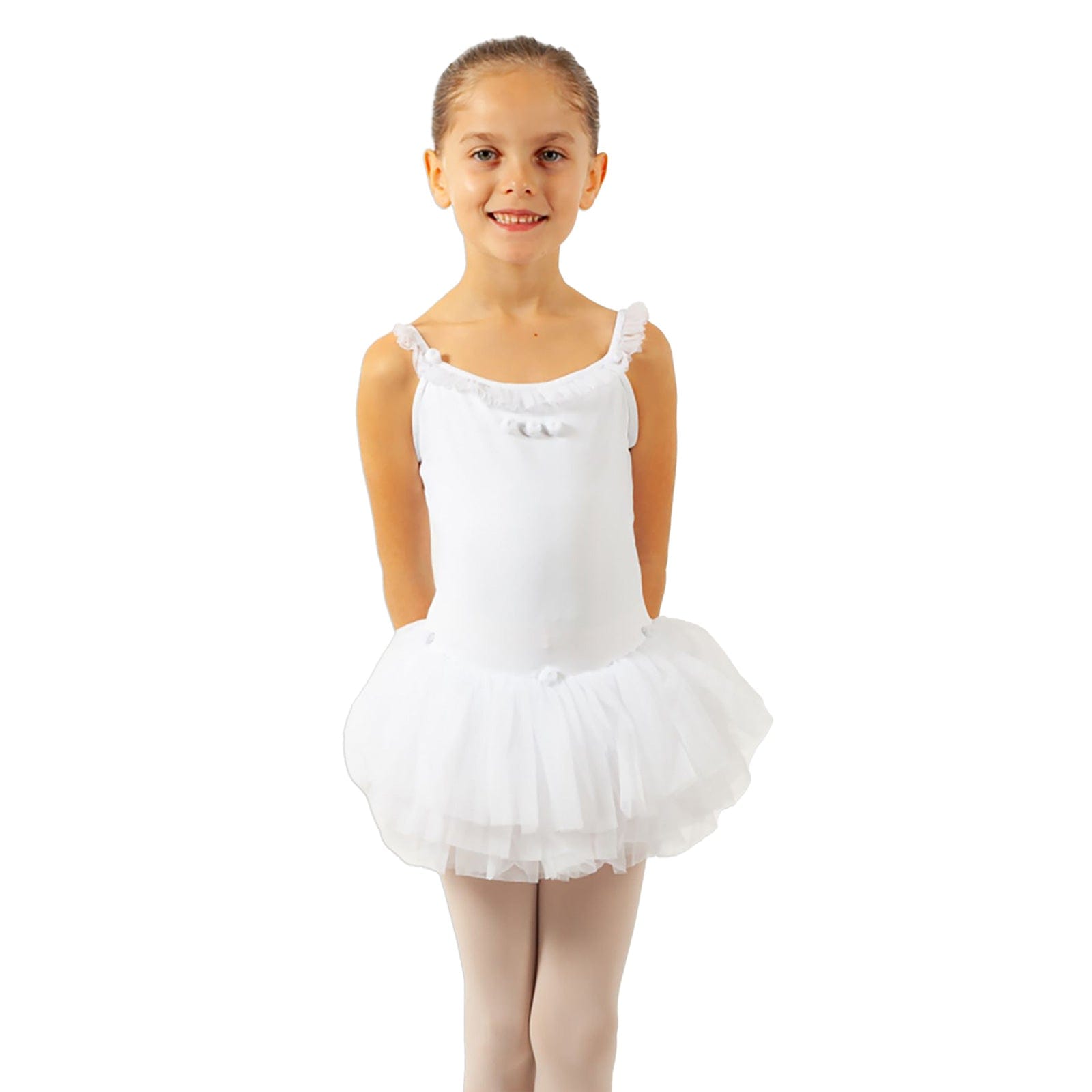 Wear Moi Girls Praline Tutu Dress Child 2-4 White - DanceSupplies.com