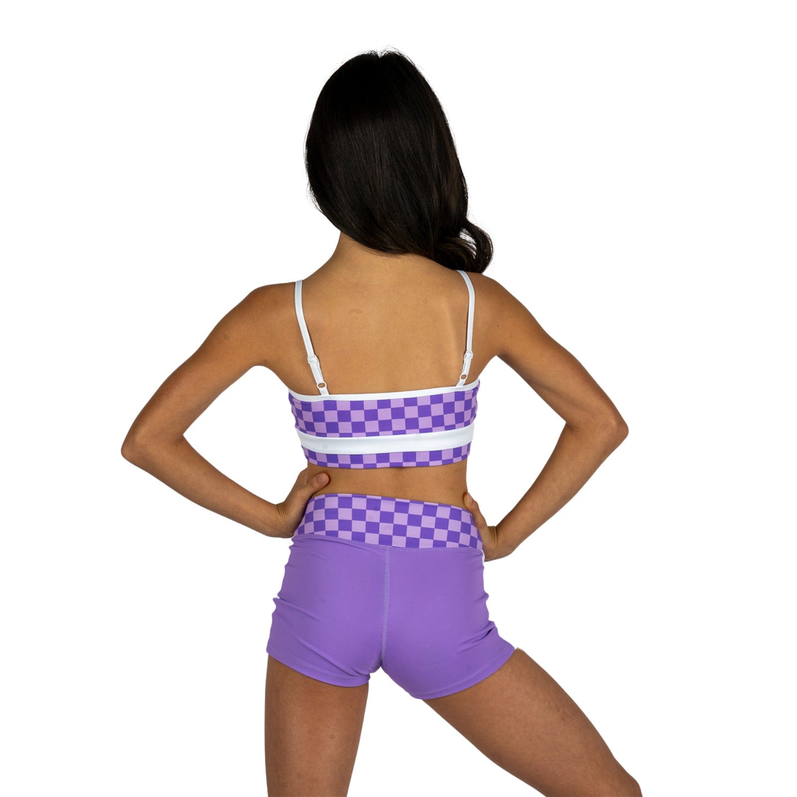 XO Dance Checkmate Shorts - DanceSupplies.com