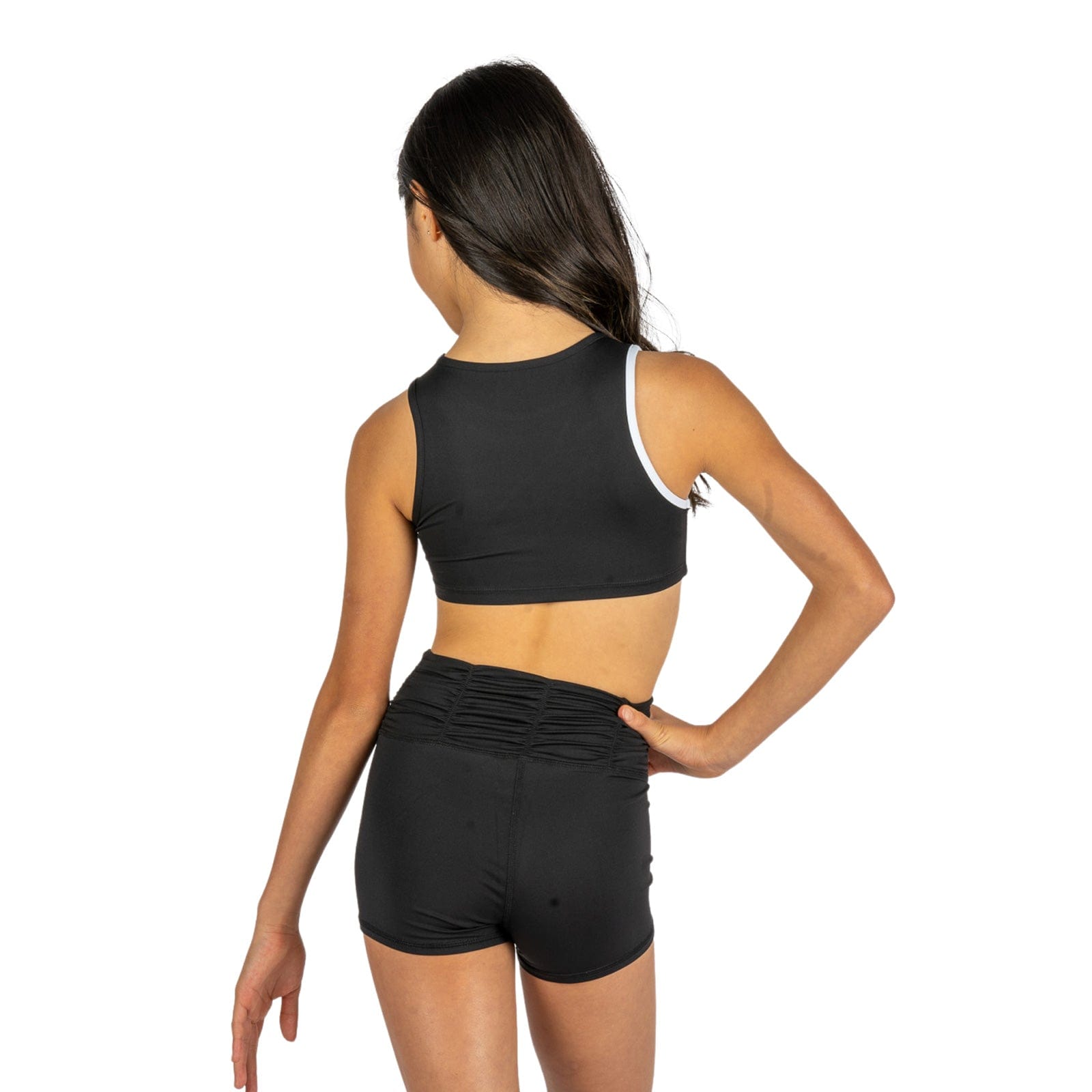 XO Dance Sassy Scrunch Shorts - DanceSupplies.com